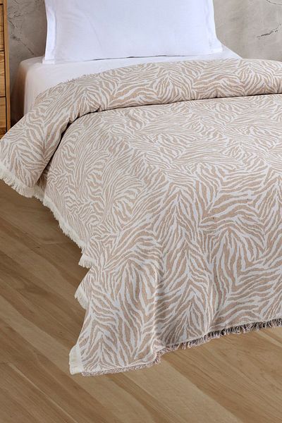 LADYNİL Single Bedspread 160x210 Beige