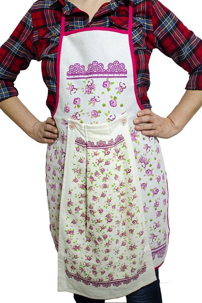 LADYNİL Kitchen Apron And Kitchen Towel Set Waterproof