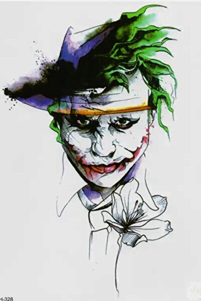 PETEK AKSESUAR JOKER GEÇİCİ DÖVME TATTOO