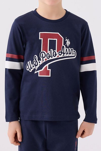 U.S. Polo Assn. 1902-g Set de două piese Laci Vert pentru băiat