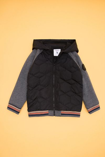 U.S. Polo Assn. Детски суичър с качулка