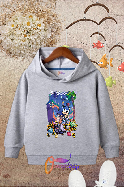 oneagılyazı Hanorac imprimat cu glugă pentru copii