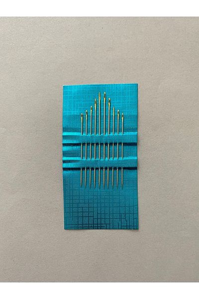 Sharp Sewing Needle. Yellow Eyed.