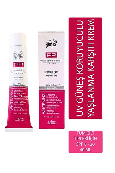 Kontes Pp Whitening - Sunscreen Whitening Wrinkle Anti-Aging Cream