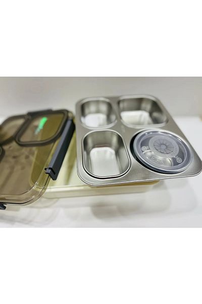 Vagonlife Vgn7080 S/S Lunch Box 1200ml Dark Gray