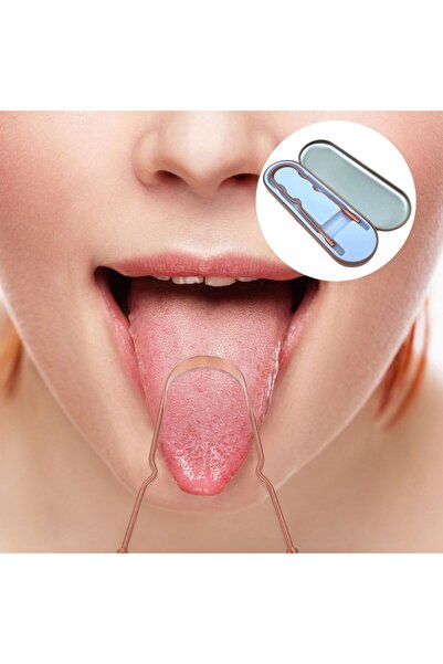 Raftantopla Dil Plağı Temizleme Aparatı - Dil Bakır Oil Pulling