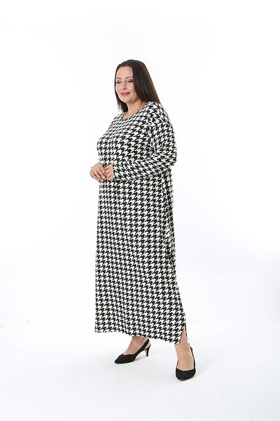 XL Modam 1 Size Lycra Cashmere Dress - Breast 150 Basen 154 Plus Size