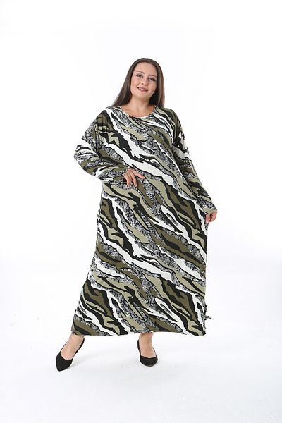 XL Modam Φόρεμα One Size Lycra Cashmere - Μπούστο 150 έως 154 Plus Size