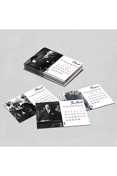 Dikkat Ajans 2025 ATATÜRK TAKVİMİ MİNİ (2 SET)