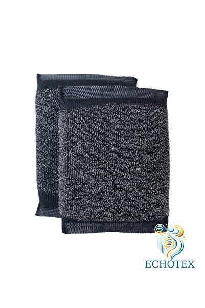 ECHOTEX 2li Sünger Paslanmaz Telli  Bulaşık Süngeri