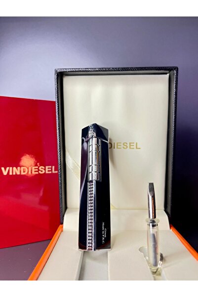 Vindiesel DUPONT MODEL ÖZEL KUTULU TAŞLI VE GAZLI LÜKS TASARIM ÇELİK GÖVDE ÇA...