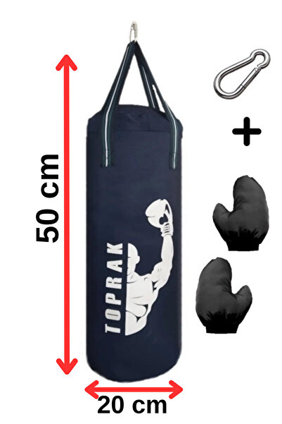 wildpanda 5-9 Yaş Arasına Uygun 50x20 Cm Boks Torbası Eldiven ve Askı Aparatı...