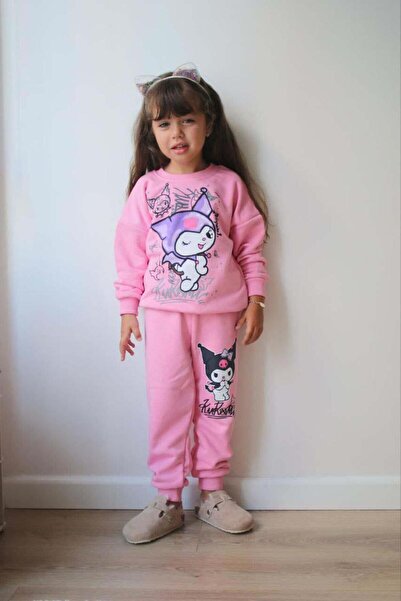 MİNİKO KİDS Set de trening din bumbac model Kuromi pentru fete