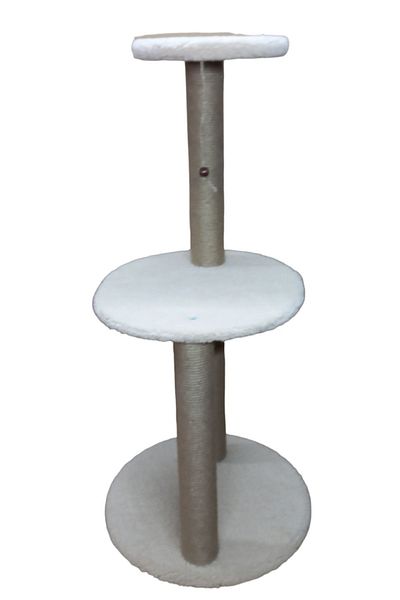 Dumanpet Cream Two Tiers 91 Cm Cat Scratching Board