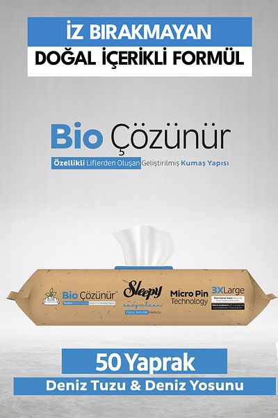 Sleepy 50 Sheets Bio Soluble Sea Salt and Seaweed