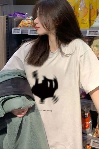 SERBA Unisex Oversize DFT Print Μπλουζάκι από ύφασμα μονόχρωμο