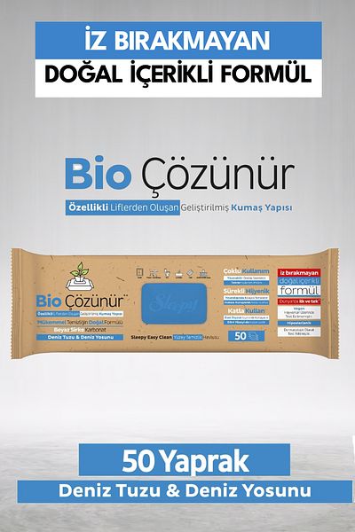 Sleepy 50 Sheets Bio Soluble Sea Salt and Seaweed