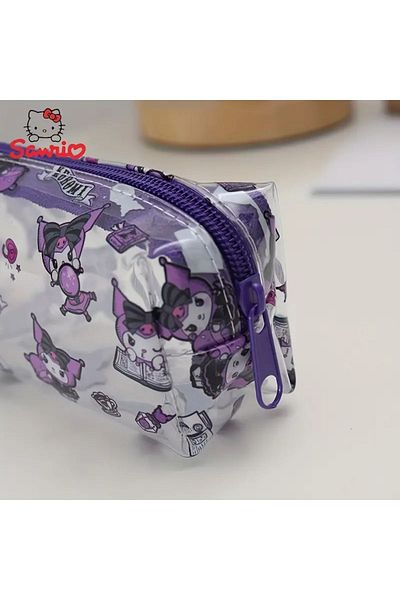 bundle island Transparent Children's Pencil Case with Kuromi Figure