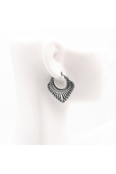 Viking Ethnic Vintage Striped Large Size Drop 316L Stainless Anti-Tarnish Ear...