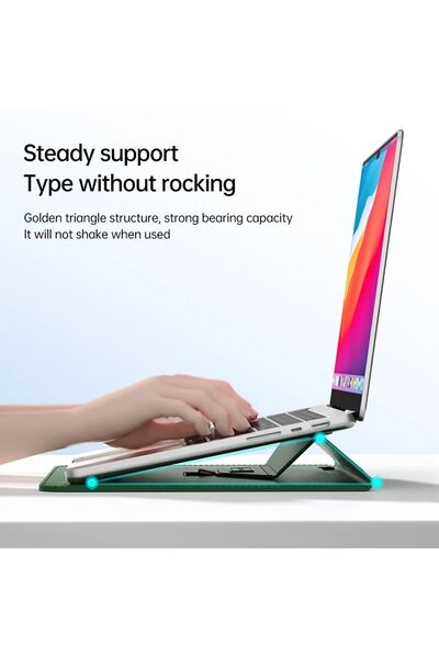 TEKNETSTORE MacBook Pro Air 13 M1-M2 2020/2022 Шкіряна сумка з підставкою - A2179-A2337-A2338-A2251-A2159-A1989-A1708