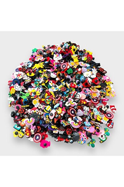 YKD Evrim Akdamar-çocuk Cross Terlik Süsü Yapışkanlı ( 15 Adet Karışık Gönder...