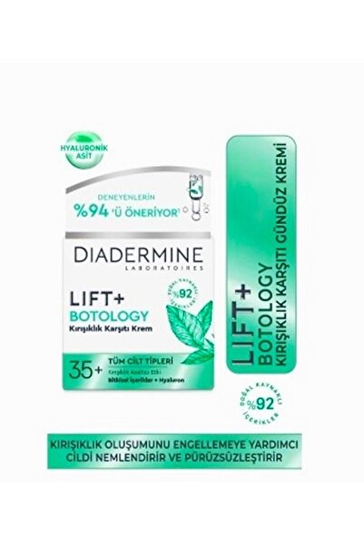 Diadermine Lift Botology Kırışıklık Karşıtı Gündüz Kremi 50 ml (35 Yaş Üstü)