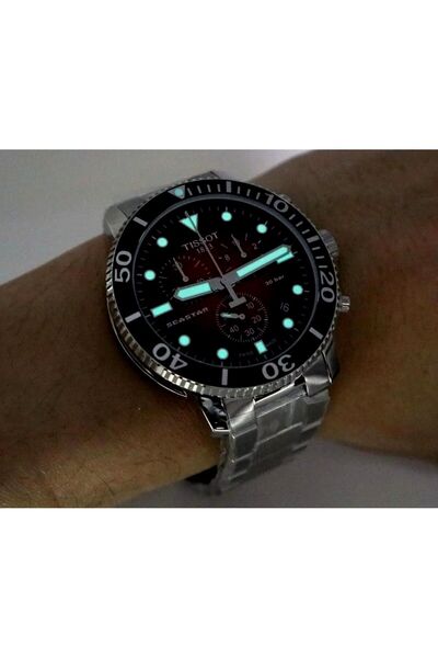 TISSOT Seastar 1000 Quartz Chronograph T120.417.11.421.00 Erkek Kol Saati