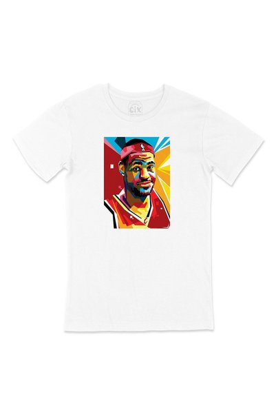 Cix Unisex šarena majica Lebron Džejms