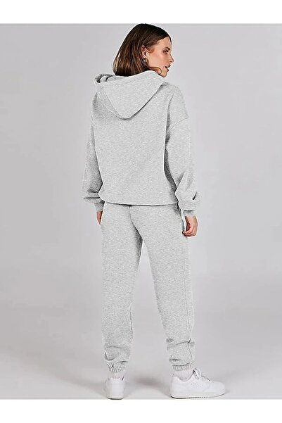 Pink Sky Дамски анцуг с щампа Brooklyn - Oversize суичър с качулка