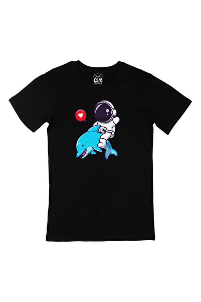 Cix Astronaut i kit crna majica