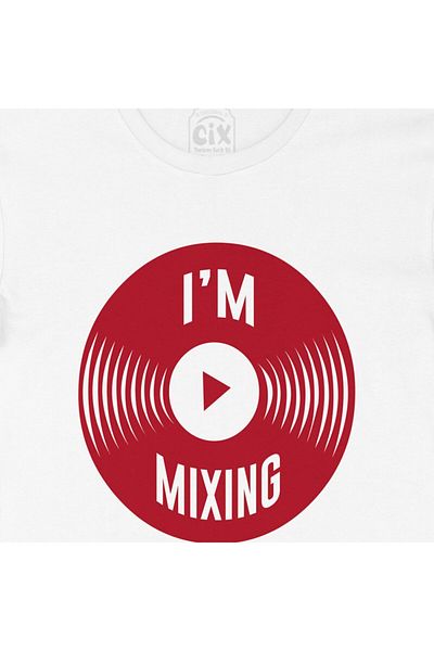 Cix Tricou roșu I Am Mixing