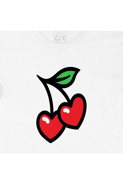 Cix Tricou unisex Cherry Heart