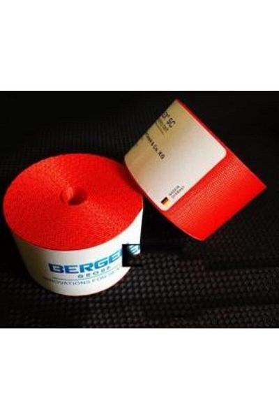 Autokit Red Colored 10 Meter Sports Safety Belt - 2 Pieces of E Certificate Gifts