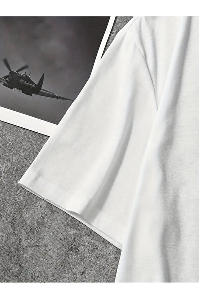 Pink Sky Askinbeel Printed Unisex Oversize T-shirt - Crew Neck