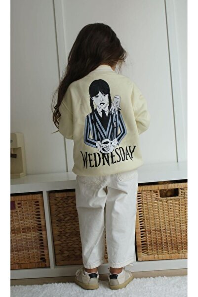 Genel Markalar Kiz Cocuk  Wednesday Kolej Ceket