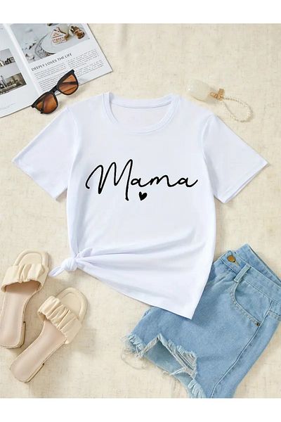 Pink Sky Μπλουζάκι Unisex Best Mom - Crew Neck Oversize