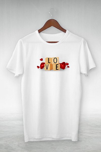 Pink Sky Λευκό μπλουζάκι Unisex με στάμπα