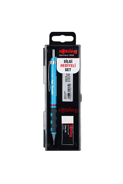 Rotring ROTRİNG VERSATİL 07 SET MİN+SİLGİ TİKKY AÇIK MAVİ