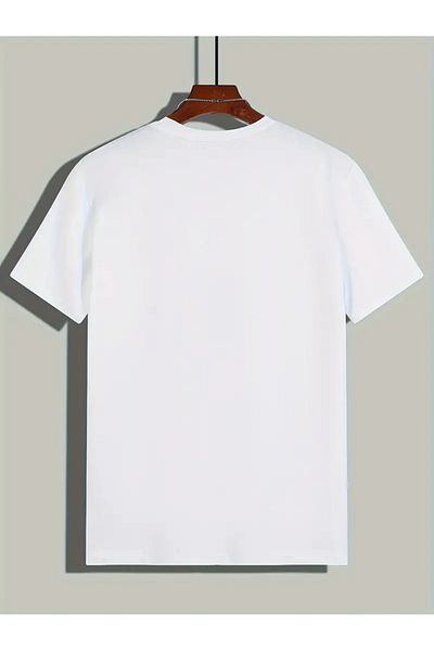 Pink Sky Askinbeel Printed Unisex Oversize T-Shirt - Crew Neck