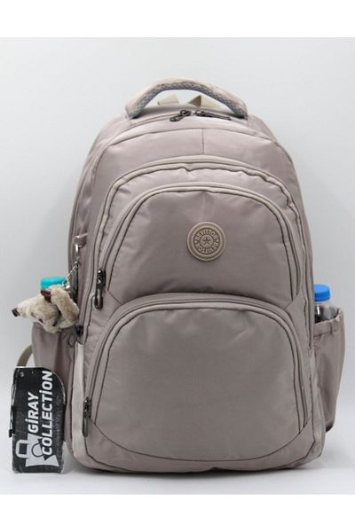 Bevitton Water Repellent Fabric Mink Unisex School Backpack 34600
