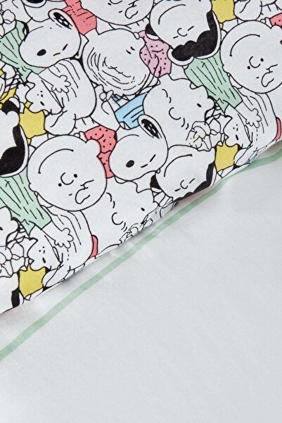 PEANUTS By Karaca Home Snoopy Vintage Single 100% Cotton Bedding Set