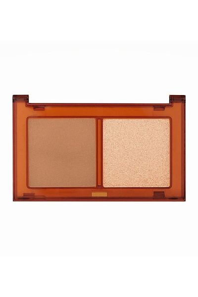 Pastel Pro Fashion Bronzer Highlighter Set Sun Kissed No:01 Natural Bronze Soft Glow 1 Piece