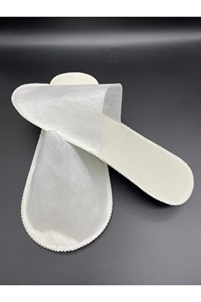 Nsb Slippers 100 Pairs Disposable Overlock Slippers