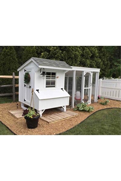 kemirgen market Ultra Lüx Dekor Ahşap Tavuk Kümesi