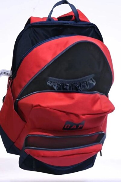 GAP SCHOOL BAG 03398 RED NAVY BLUE FOUR COMPARTMENT