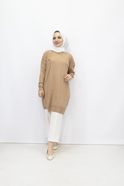 feray kaya Armine Trend 406 - Πλεκτό τούνικ