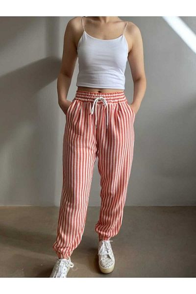 BEBE PLUS Cotton Trousers