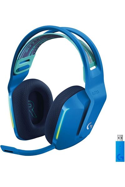 logitech G733 Ultra Light Wireless Gaming Headset - Blue 981000943