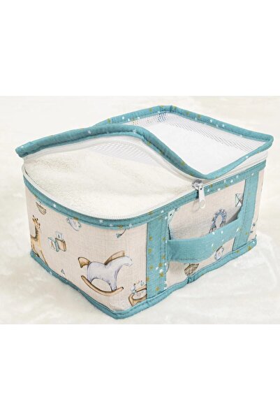 Nisahometeks Luxury Baby Suitcase Organizer - Τσάντα ταξιδιού και νοσοκομείου 6 τεμαχίων