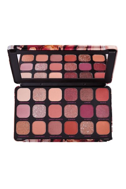Revolution Forever Flawless Matte and Shimmer Tone Eyeshadow Palette: Allure (Vegan)